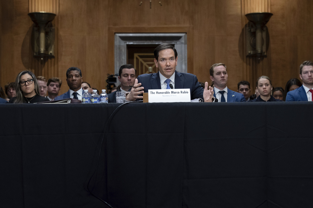 Rubio defends Trump's foreign policy as Democrats press him on Gaza aid ...