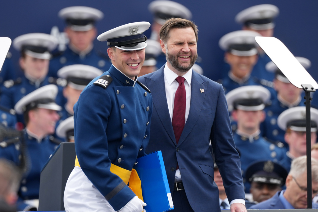 Vance warns against unchecked AI in warfare at Air Force Academy graduation — SLIDE SHOW