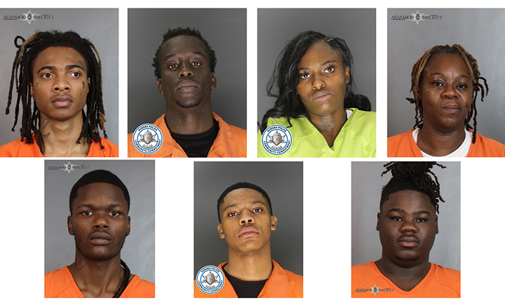 Aurora police and regional task force arrests eight people linked to metro area crime spree