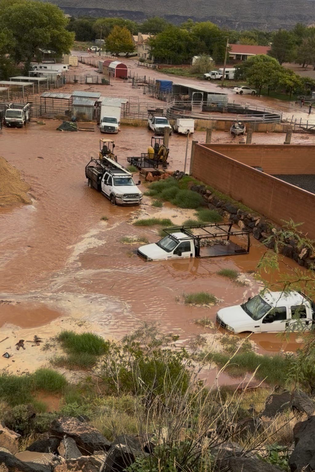Colorado Four-Corners region flood as yet more moisture saturates US Southwest